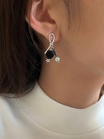 An Elephant Asymmetric Earrings