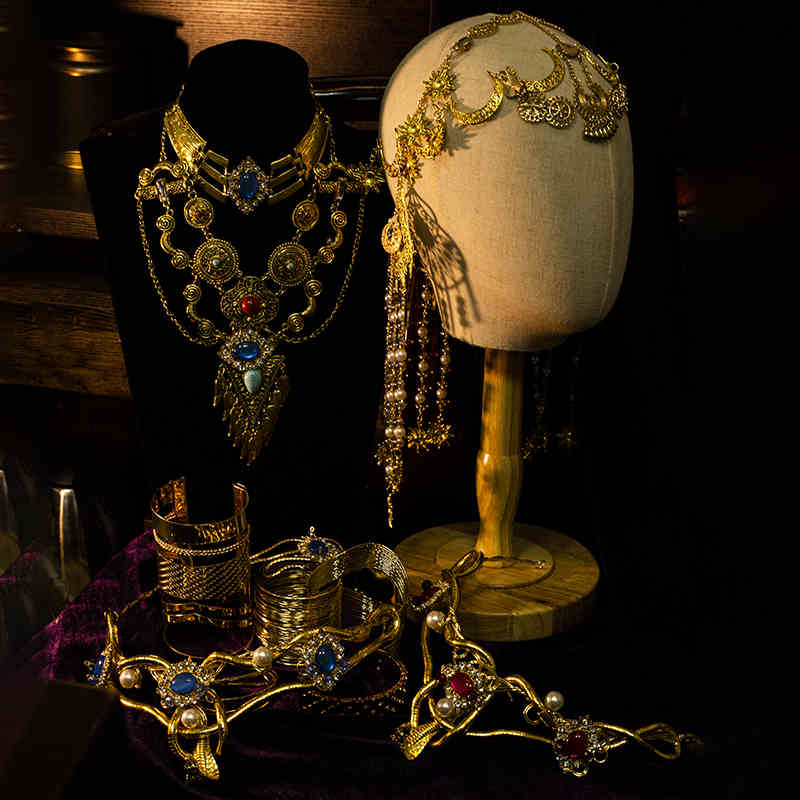 Egyptian Jewelry store Set