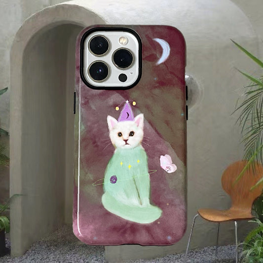 Aurora Kitten Double Layer Phone Case