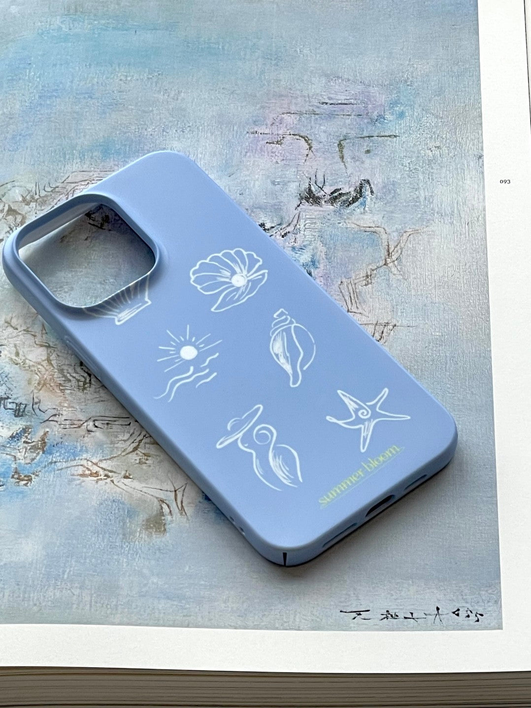 Blue Blue Sea Printed Phone Case
