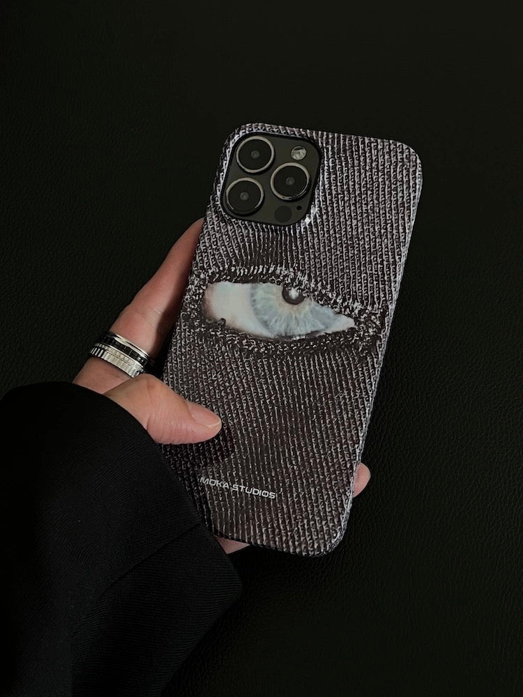 Blue Eye Printed Phone Case