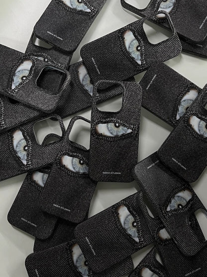 Blue Eye Printed Phone Case