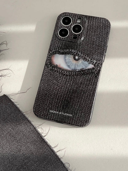 Blue Eye Printed Phone Case