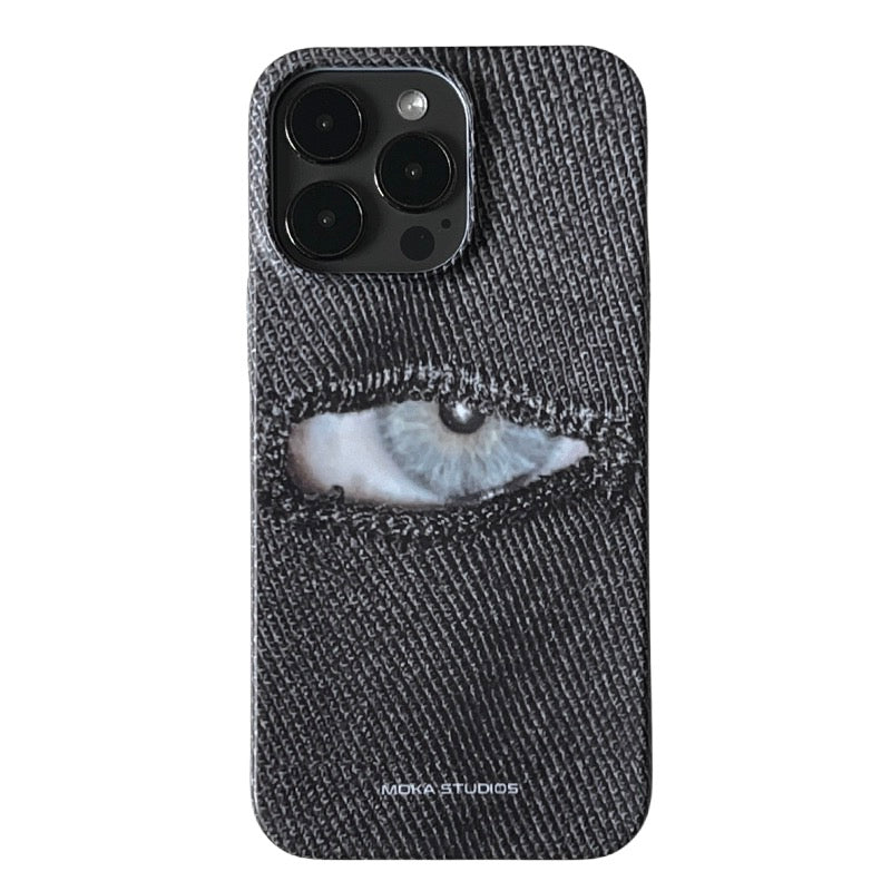 Blue Eye Printed Phone Case