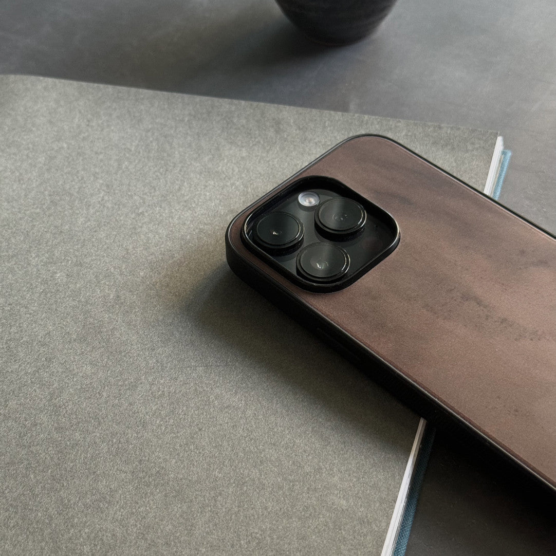 Brown Wood Phone Case