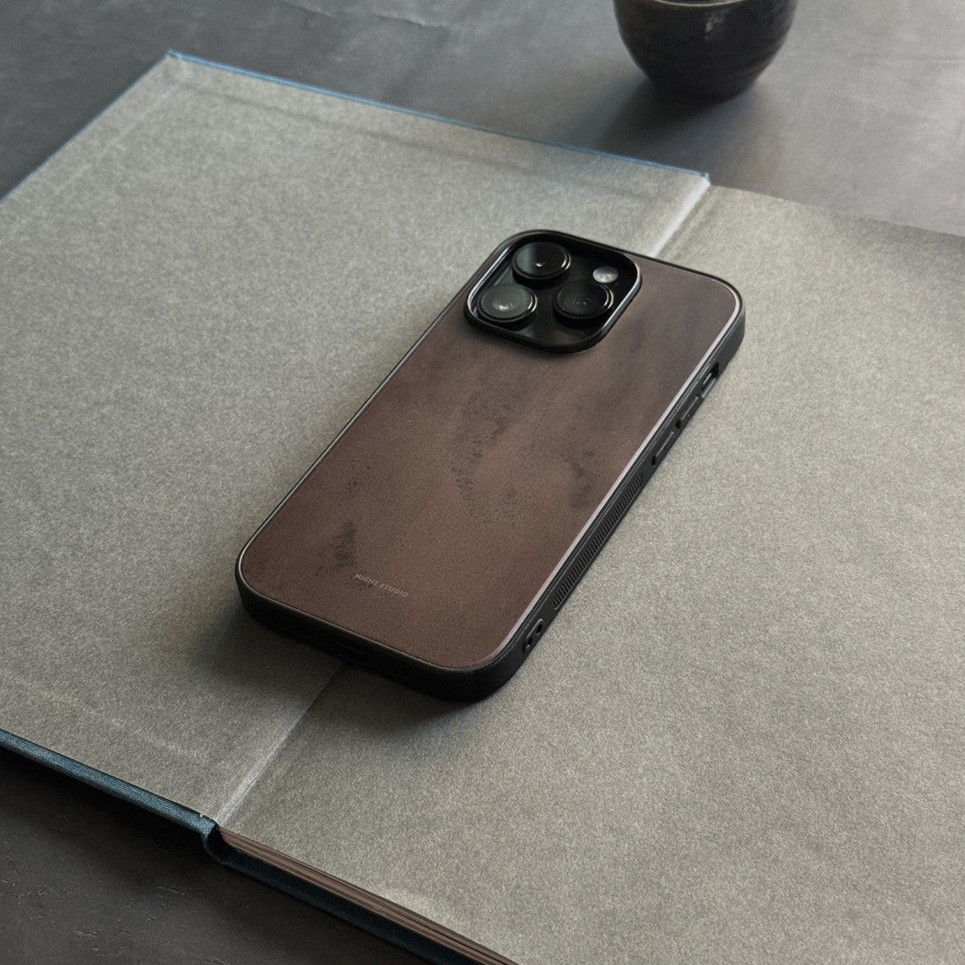 Brown Wood Phone Case