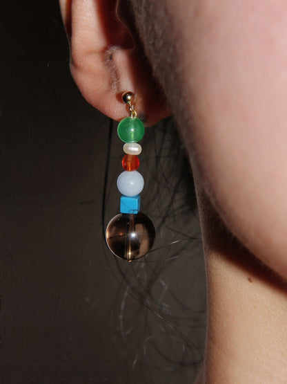 Bubble Beaded Earrings