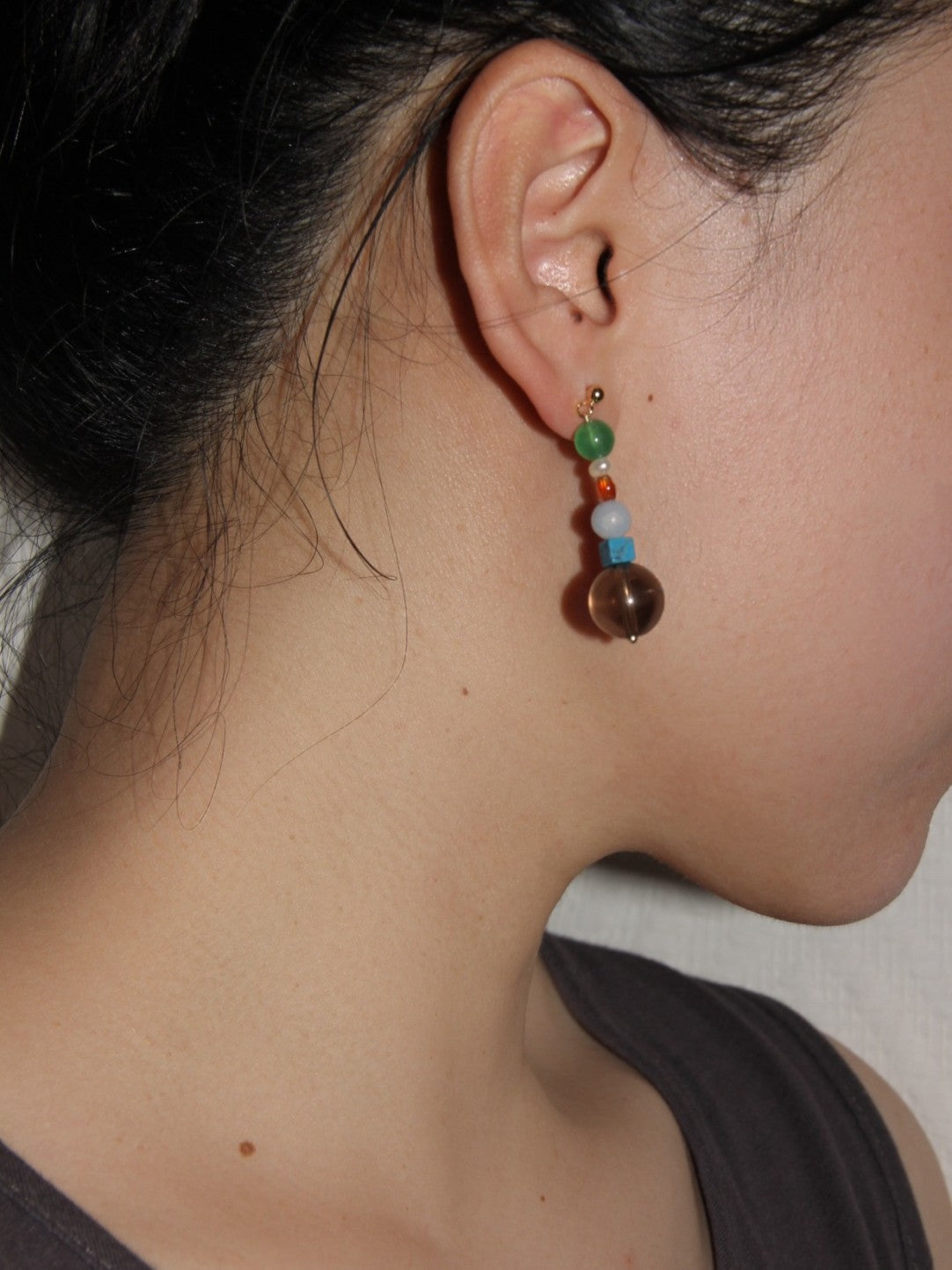 Bubble Beaded Earrings