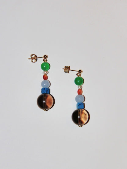 Bubble Beaded Earrings