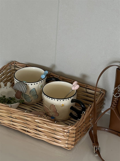 Butterfly Ceramic Cup