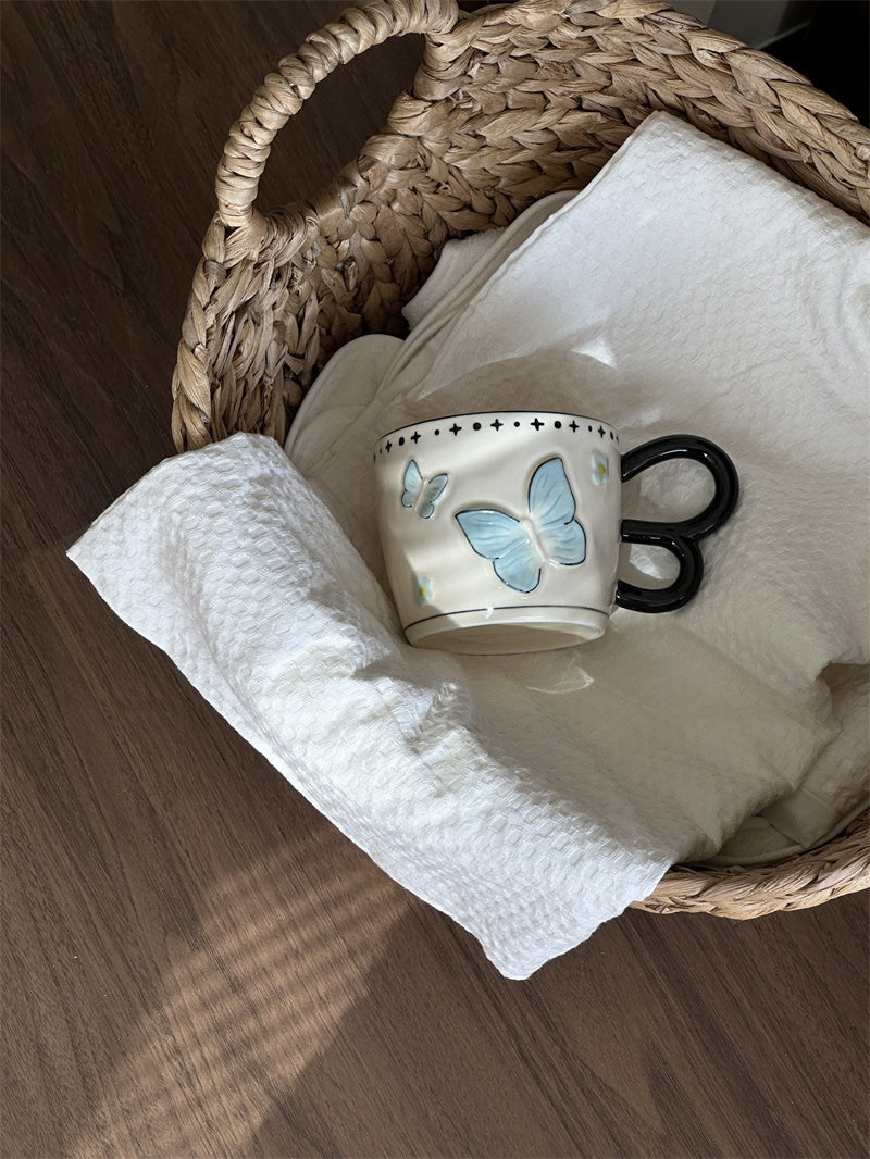 Butterfly Ceramic Cup