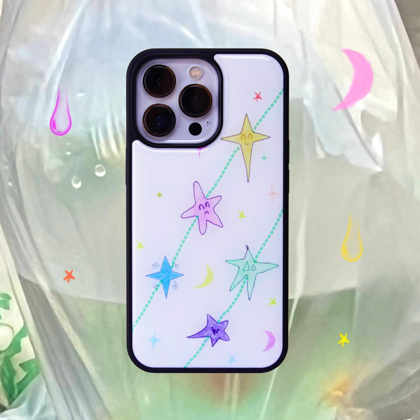 Cartoon Stars Phone Case