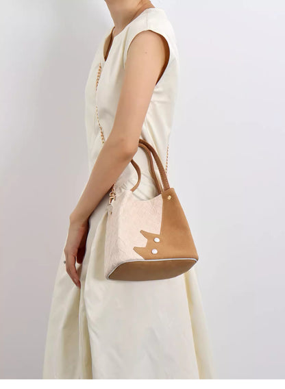 Cat Crossbody Bucket Bag