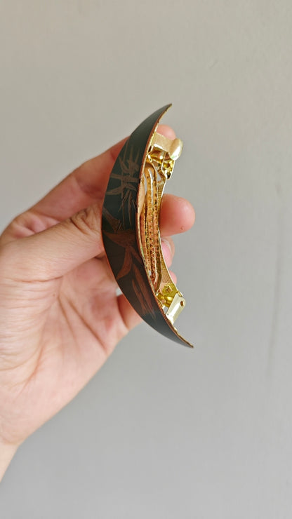 Chinese Lacquer Bamboo Hair Clip