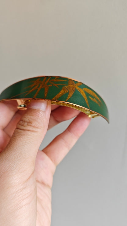 Chinese Lacquer Bamboo Hair Clip