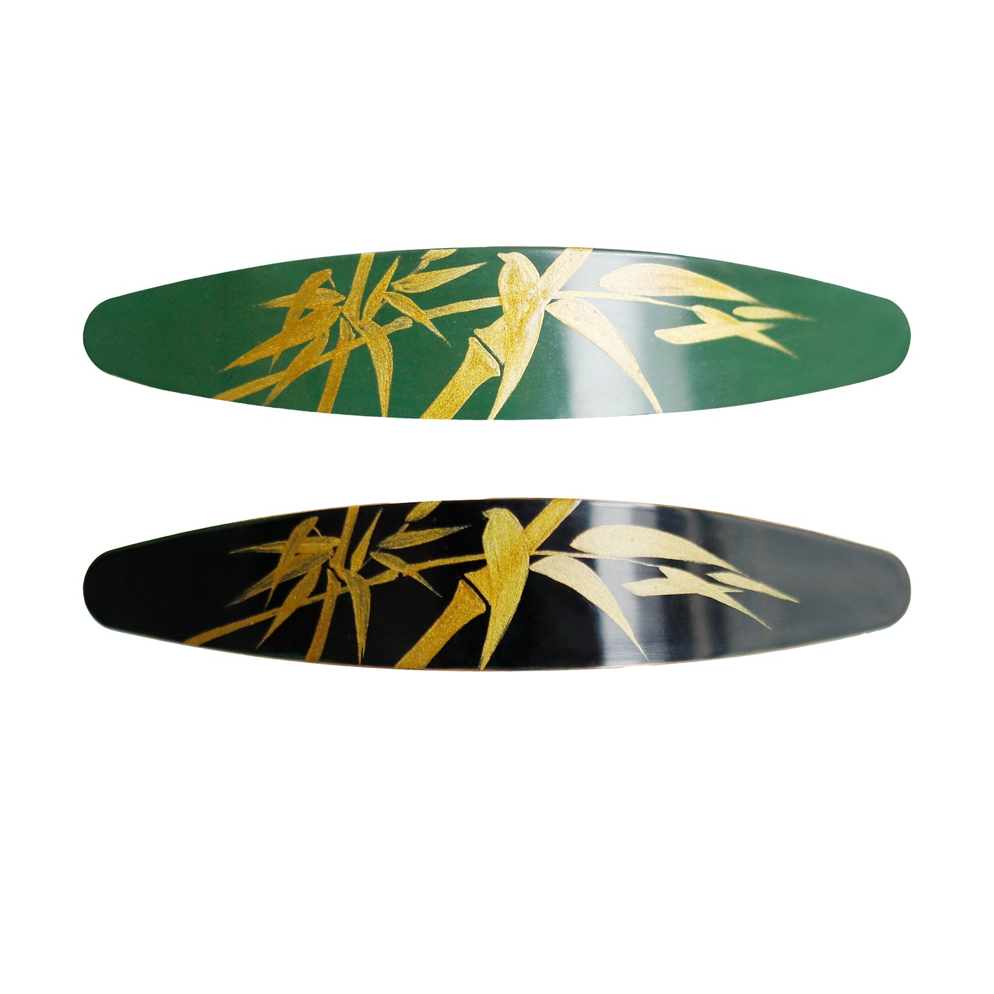 Chinese Lacquer Bamboo Hair Clip