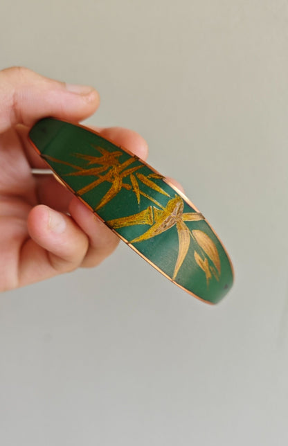 Chinese Lacquer Bamboo Hair Clip