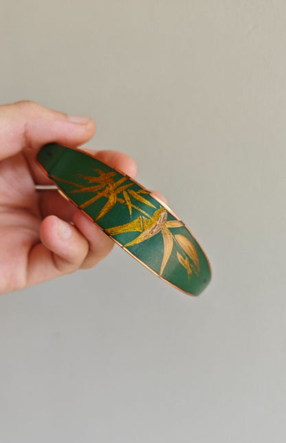 Chinese Lacquer Bamboo Hair Clip