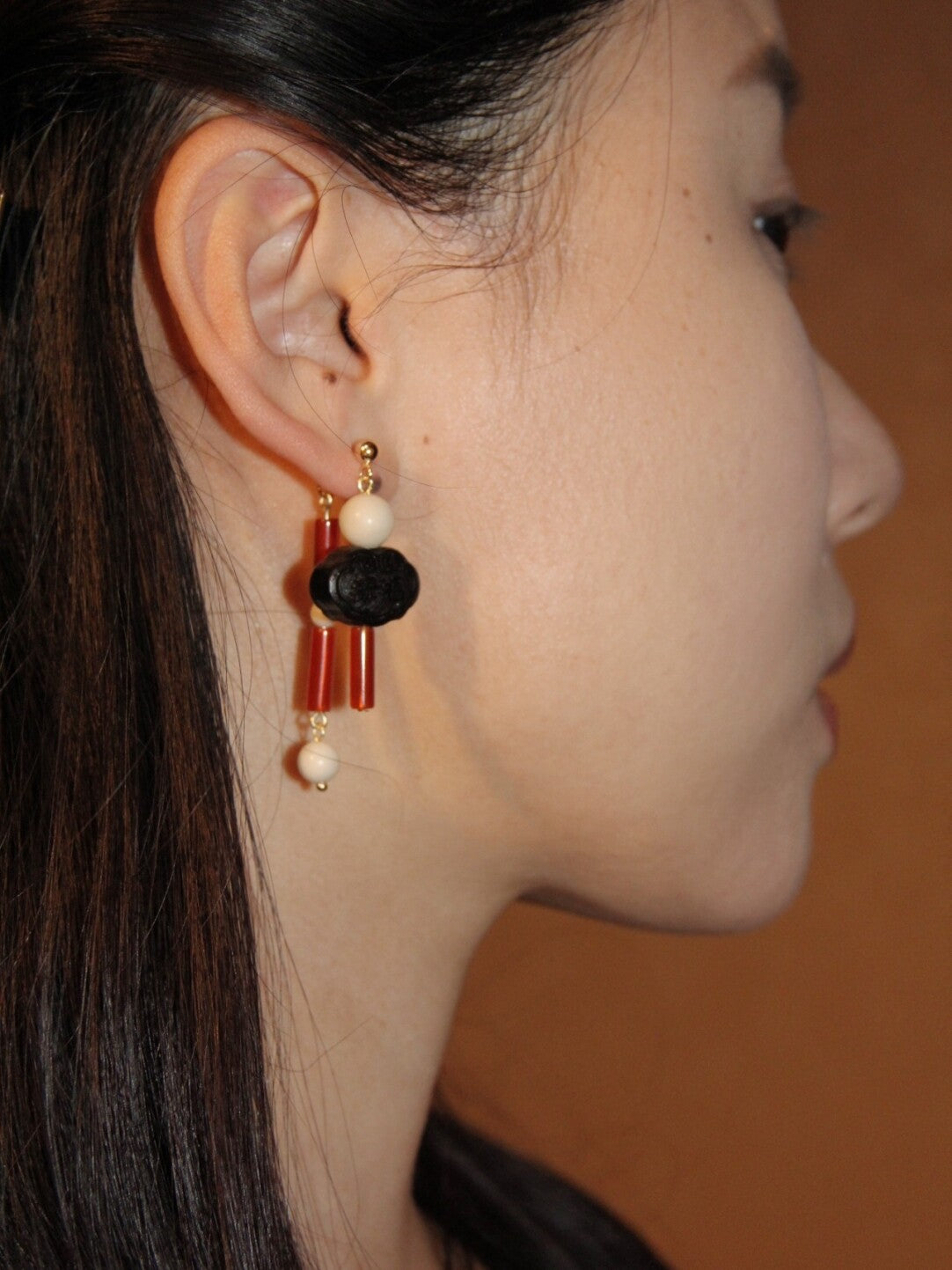 「Chinoiserie」Auspicious Snow Harvest Earrings