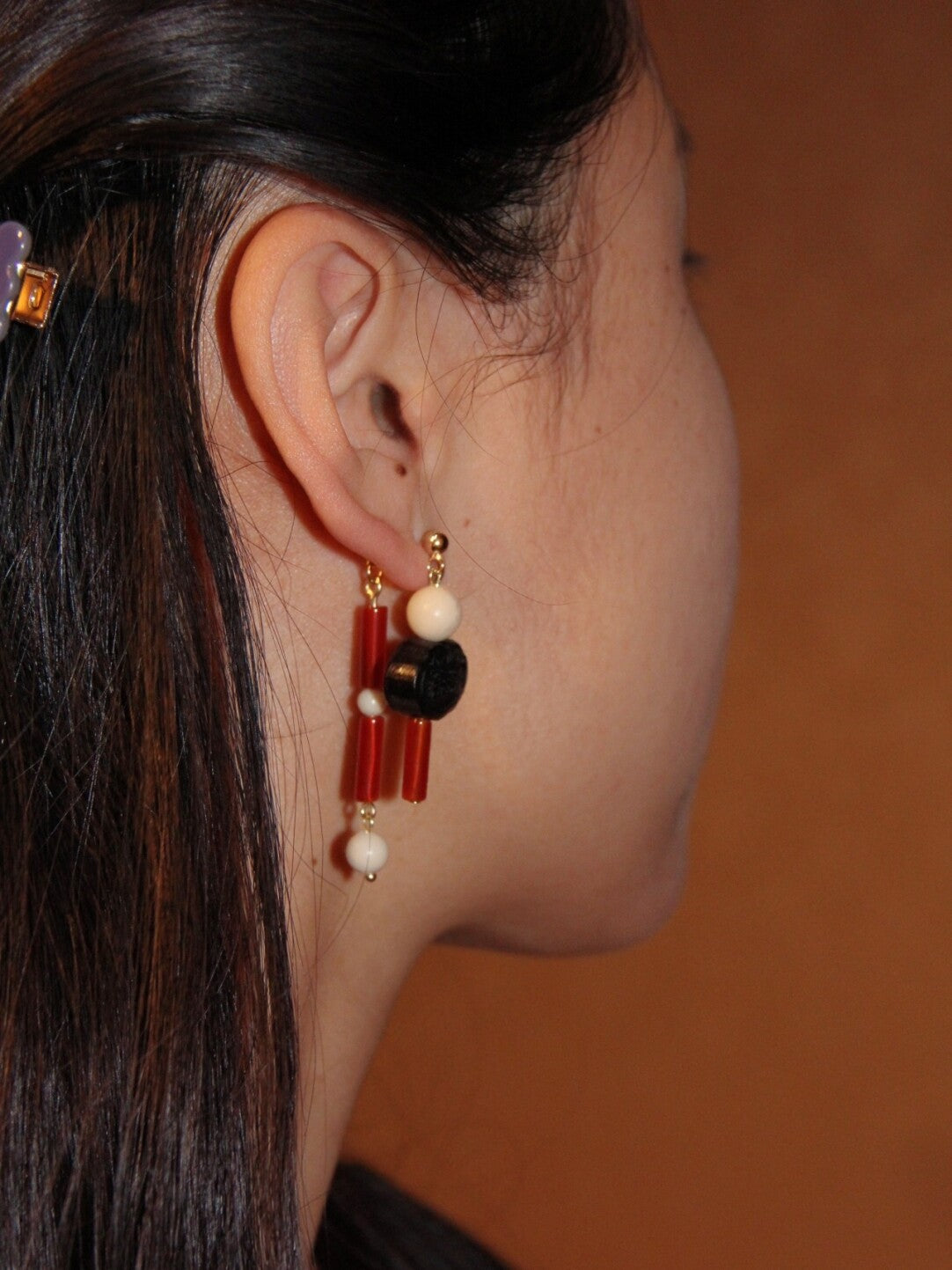 「Chinoiserie」Auspicious Snow Harvest Earrings