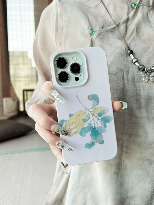 「Chinoiserie」Bergamot Printed Phone Case