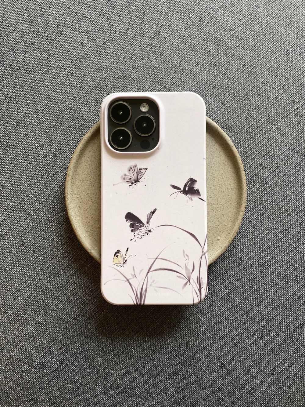 「Chinoiserie」 Butterfly Dance Printed Phone Case