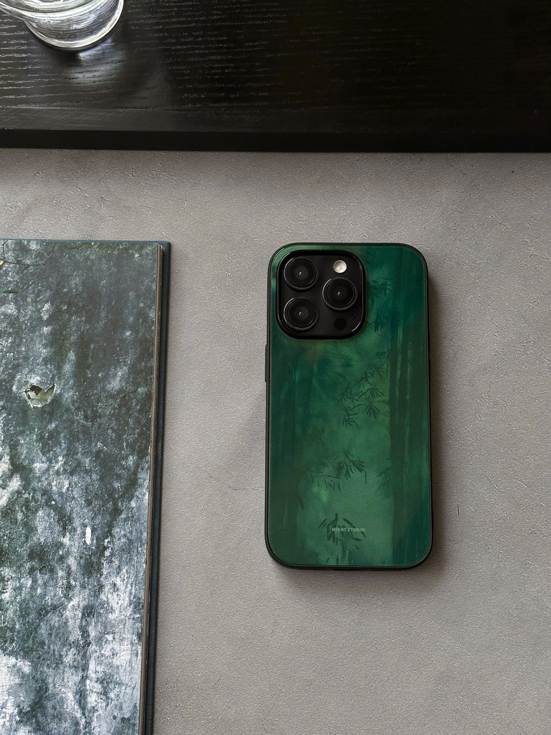 「Chinoiserie」Deep Bamboo Forest Phone Case