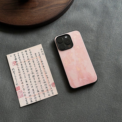 [Chinoiserie]Golden Pink Phone Case