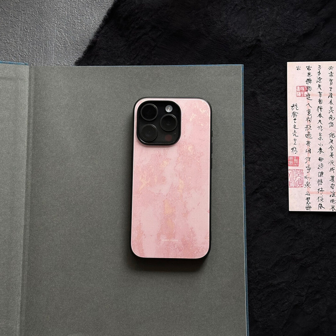 [Chinoiserie]Golden Pink Phone Case