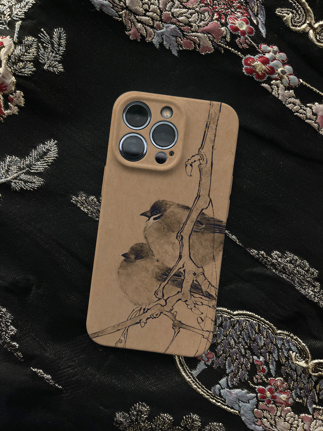 「Chinoiserie」Happy Sparrow Printed Phone Case