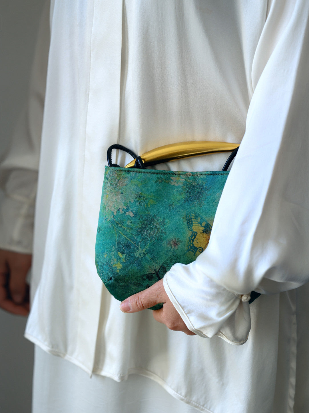 [Chinoiserie] Luxury Butterfly Silk Handbag