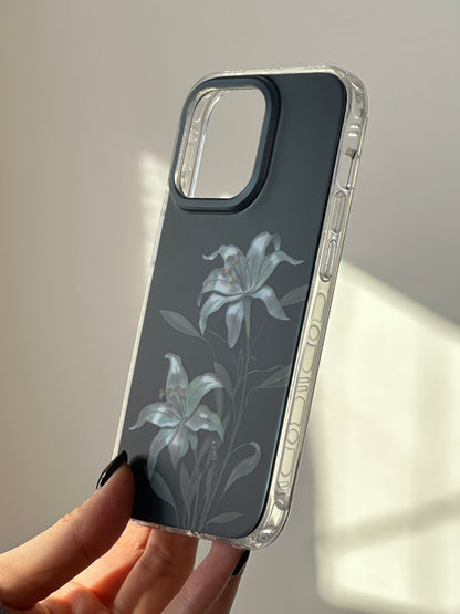 「Chinoiserie」Moonlight Flower Printed Phone Case