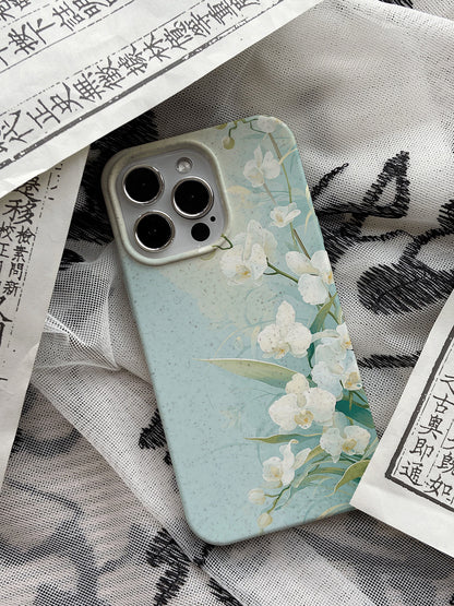 「Chinoiserie」Noble Orchid Printed Phone Case