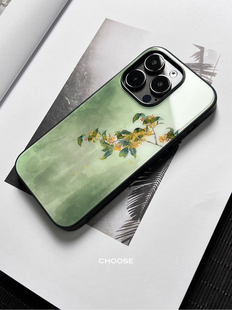 「Chinoiserie」Osmanthus Printed Phone Case