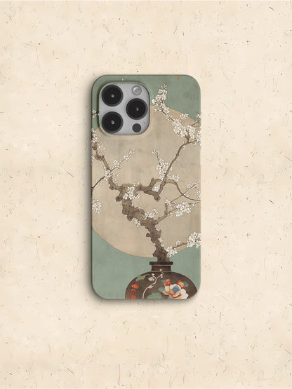 「Chinoiserie」Vase Flower Printed Phone Case