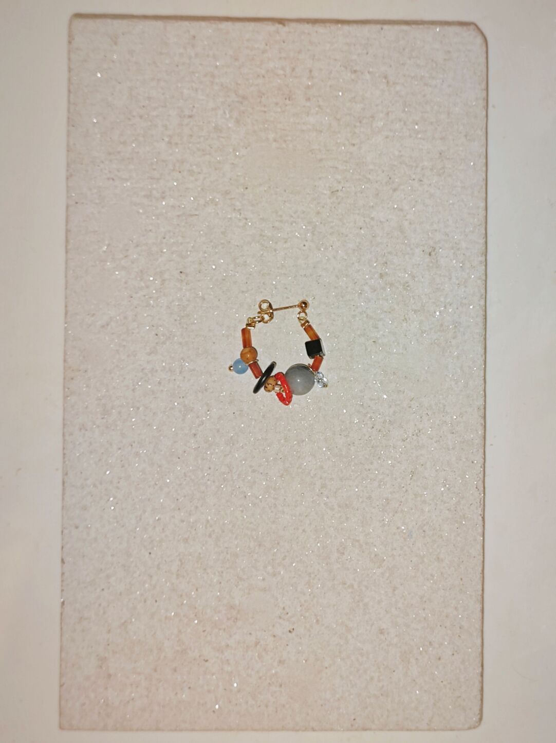 「Chinoiserie」Whimsical Circle Earrings