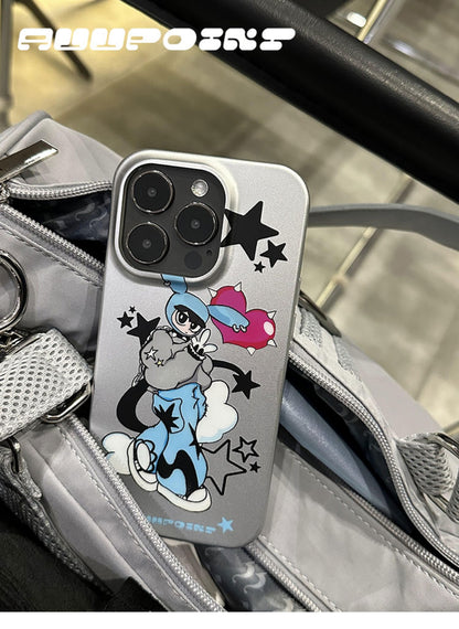 Cool Kids Printed Phone Case With Back Clip