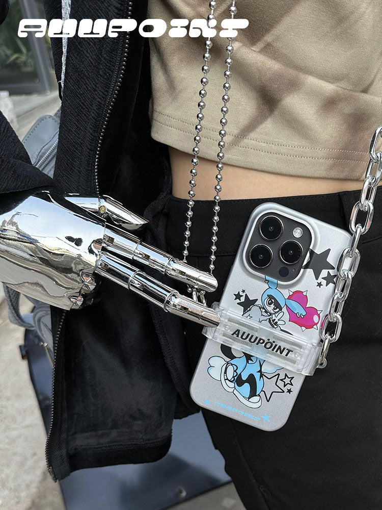 Cool Kids Printed Phone Case With Back Clip