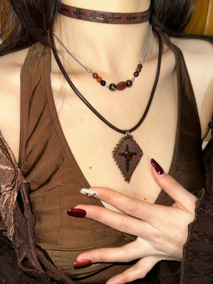 Crow Eyed Hippie Layered Necklace