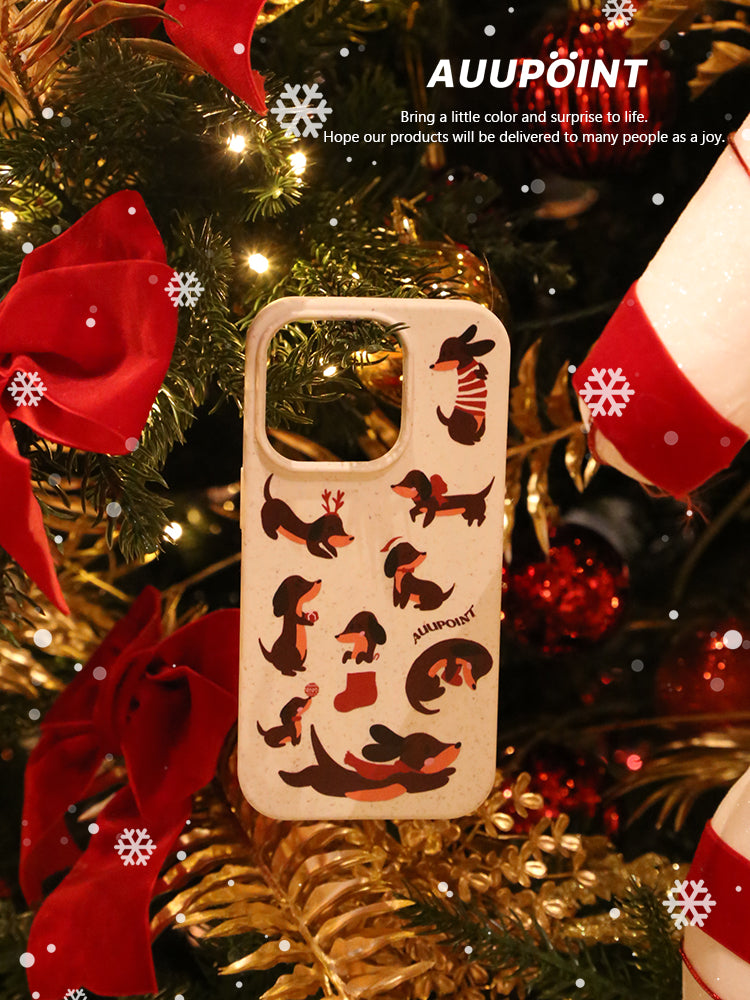 Cute Dachshund Phone Case with MagSafe