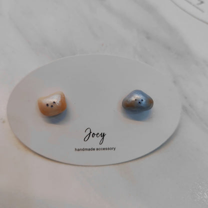 Cute Handmade Polymer Clay Animals Studs