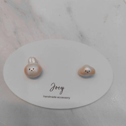 Cute Handmade Polymer Clay Animals Studs