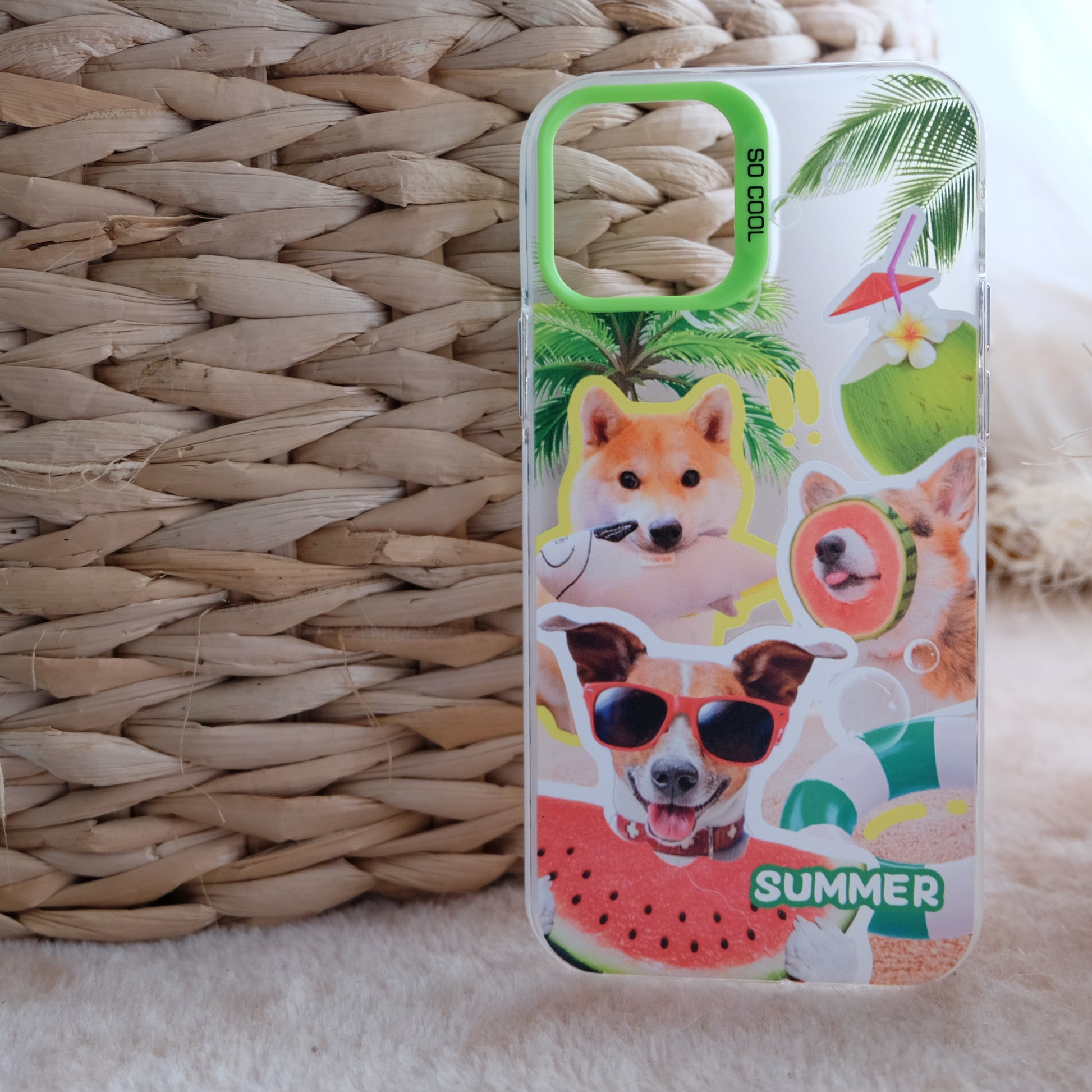 Vacation dog phone case | phone accessories | Three Fleas