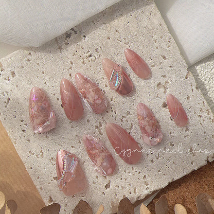 Dreamy Angel Luxury Press On Nails Set