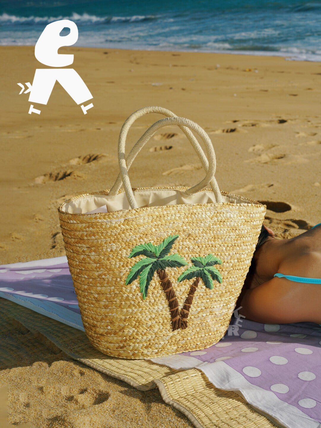 Endless Holiday Handmade Straw Bag