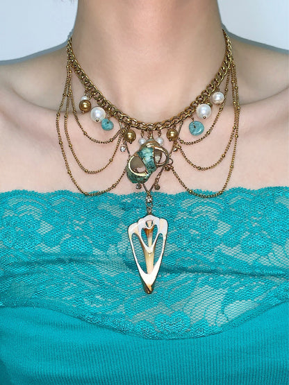 Exotic Layered Necklace