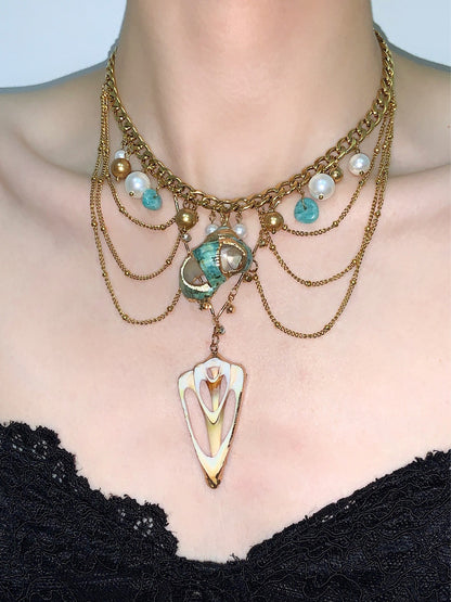 Exotic Layered Necklace