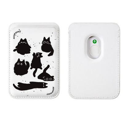 Fluorescent Kitten Phone Case with MagSafe