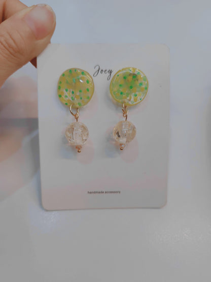 Forest Shrink Plastic Earrings
