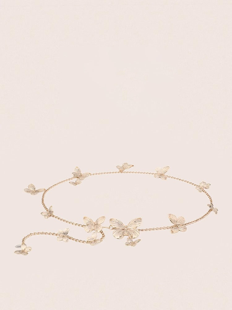 Golden Butterfly Waist Chain